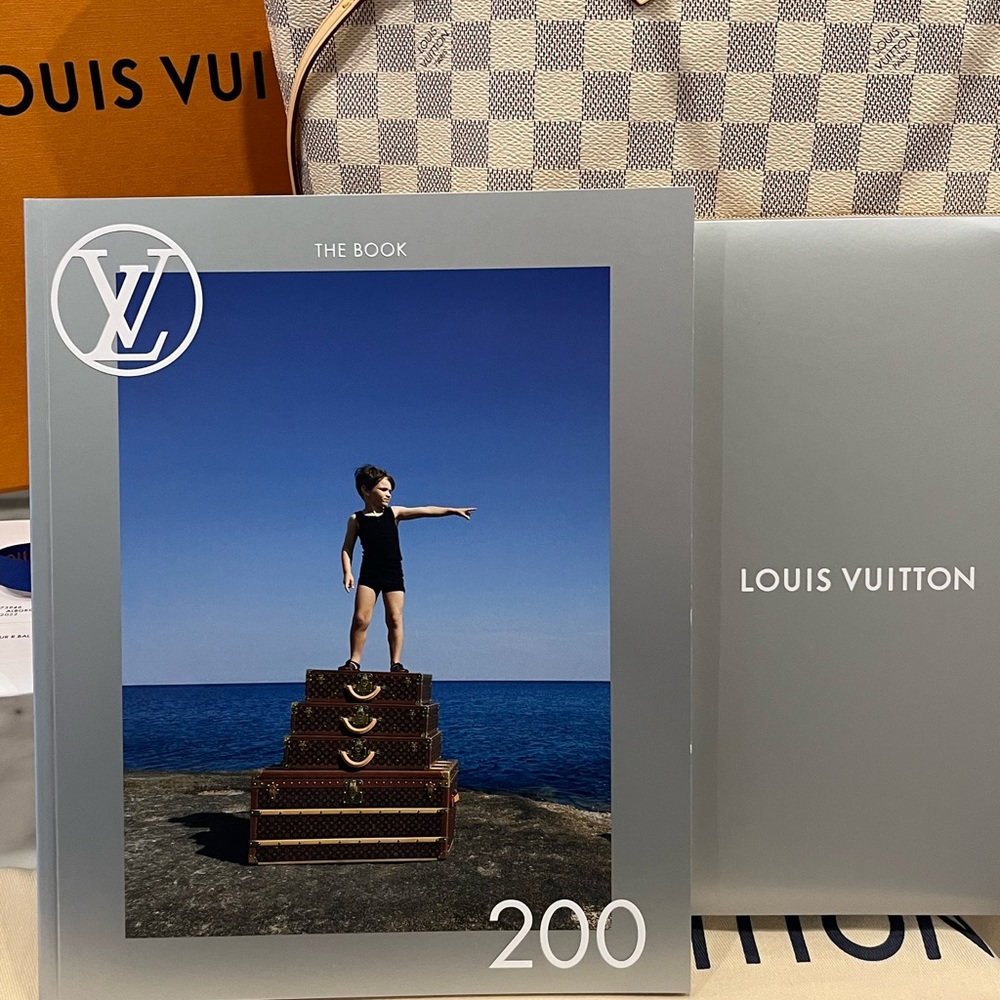100% Authentic Louis Vuitton Damier Azur Neverfull MM w/ Rose Ballerine NWT - Picture 15 of 16